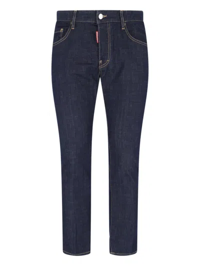 Dsquared2 Slim Jeans In Blue