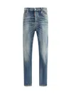 Dsquared2 Dsquared Stretch Denim Skater Jeans In Blue