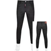Dsquared2 Slim Jeans Dark Wash Black In Black
