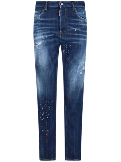 Dsquared2 Slim-leg Jeans In Blue