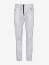 Dsquared2 Slim Skater Jeans In White
