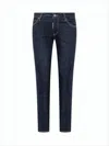 Dsquared2 Slim Tapered Denim Pants In Blue