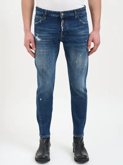 Dsquared2 Slim Twist Denim Trousers