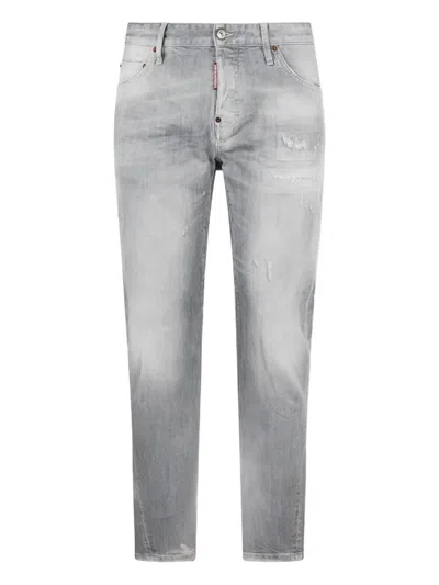 Dsquared2 Slim `twst` Jeans In Gray
