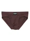 Dsquared2 Slip Mit Logo  In Brown