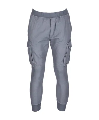 Dsquared2 Slip-on Cargo-pocket Track Pants In Gray