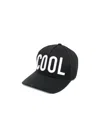 Dsquared2 Embroidered-slogan Baseball Cap In Black