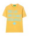Dsquared2 One Life One Planet T-shirt In Yellow