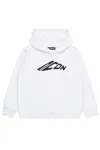 Dsquared2 Icon-print Cotton Hoodie In White