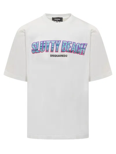DSQUARED2 DSQUARED2 SLUTTY BEACH T-SHIRT