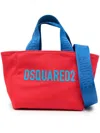 Dsquared2 Kleine Handtasche Mit Logo-print In Red