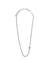 Dsquared2 Smurfs Logo Necklace In Multi