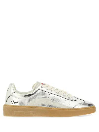 Dsquared2 Sneaker In Silver