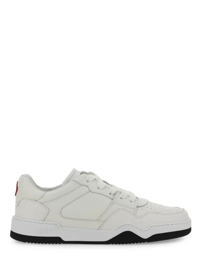 Dsquared2 Trainer Spiker In Bianco