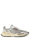 Dsquared2 Sprinter Sneakers With Contrasting Heel Detail In Silver