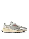 Dsquared2 Sprinter Sneakers With Contrasting Heel Detail In Silver