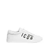 Dsquared2 Icon Logo-print Low-top Sneakers In White