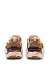 Dsquared2 Sneaker With Layered Inserts And Maxi Sole In Multi