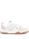 Dsquared2 Textured Leather And Polyamide Sneakers