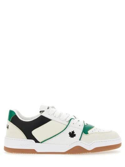 Dsquared2 Spiker Low Top Sneakers In Multicolor