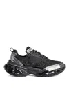 Dsquared2 Faster Lace-up Low Top Sneakers In Animal Print