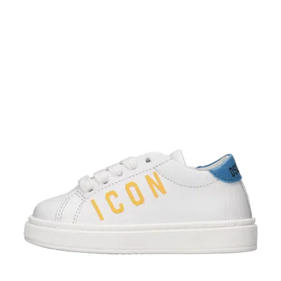 Dsquared2 Kids'  Sneakers In White