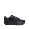 Dsquared2 Dsquared Black Leather Puffer Sneakers In Black