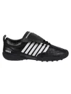 Dsquared2 Round Toe Low Top Lace-up Sneakers In Multi
