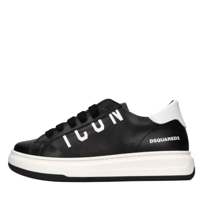 Dsquared2 Kids'  Sneakers In Black