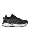 Dsquared2 Dash Panelled Mesh Lace-up Sneakers In Black