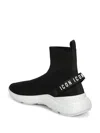 Dsquared2 Fly Sock-style Sneakers In Black