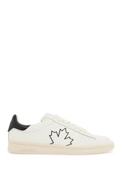 Dsquared2 Sneakers Box In White/black