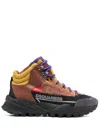 Dsquared2 Logo-print High-top Sneakers In Brown
