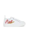 Dsquared2 Sneakers Con Logo E Grafica "ciao" In White