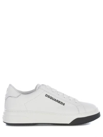 Dsquared2 Trainers  1964 Made Of Leather In Bianco