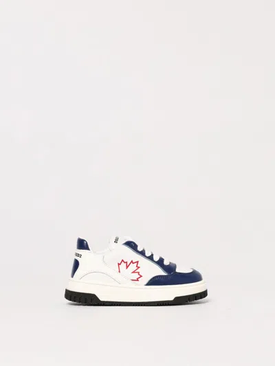 DSQUARED2 BABY BOYS' SNEAKERS DSQUARED2 KIDS COLOR WHITE,421572001