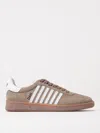 Dsquared2 Boxer Sneakers In Beige
