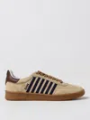 Dsquared2 Boxer Sneakers In Beige