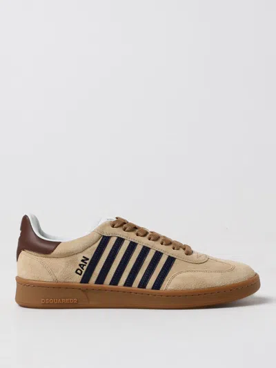 DSQUARED2 SNEAKERS DSQUARED2 MEN COLOR BEIGE,412529022