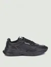 Dsquared2 Sprinter Leather Sneakers In Black