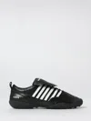 Dsquared2 Round Toe Low Top Lace-up Sneakers In Black