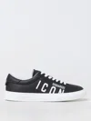 Dsquared2 Icon Logo-print Low-top Sneakers In Schwarz