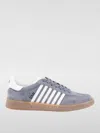 Dsquared2 Boxer Sneakers In Gnawed Blue