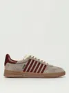 Dsquared2 Low-top Sneakers With Suede And Leather Accents