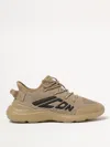 Dsquared2 Stretch Knit Sock Sneakers In Kaki