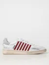 Dsquared2 Distressed Boxer Low-top Sneakers In Weiss 2