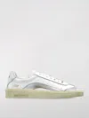 Dsquared2 Dsquared White Leather Rider Sneakers In White