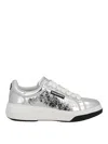 DSQUARED2 SNEAKERS IN LAMINATED CRACKLE