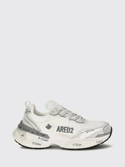 Dsquared2 Sneakers Men Color White 1 In Animal Print