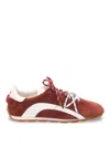 Dsquared2 Rust Suede Sneakers In Multi
